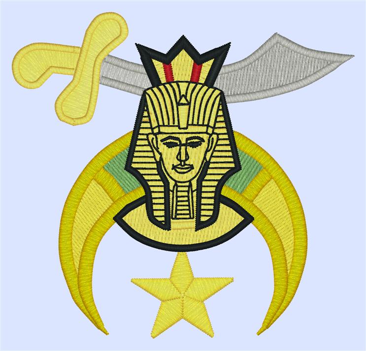 Shriner Embroidery (image for) Shriner Embroidery